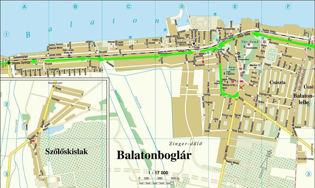 Lala Apartmanok Balatonboglár Esterno foto